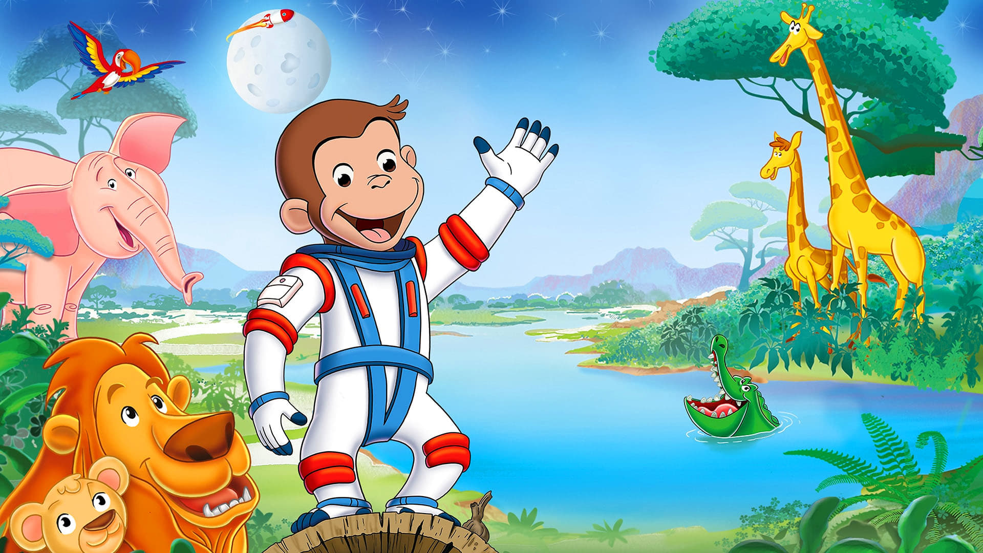 دانلود انیمیشن Curious George 3: Back to the Jungle 2015