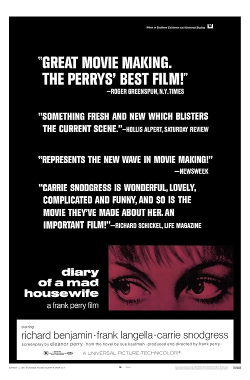 دانلود فیلم Diary of a Mad Housewife 1970