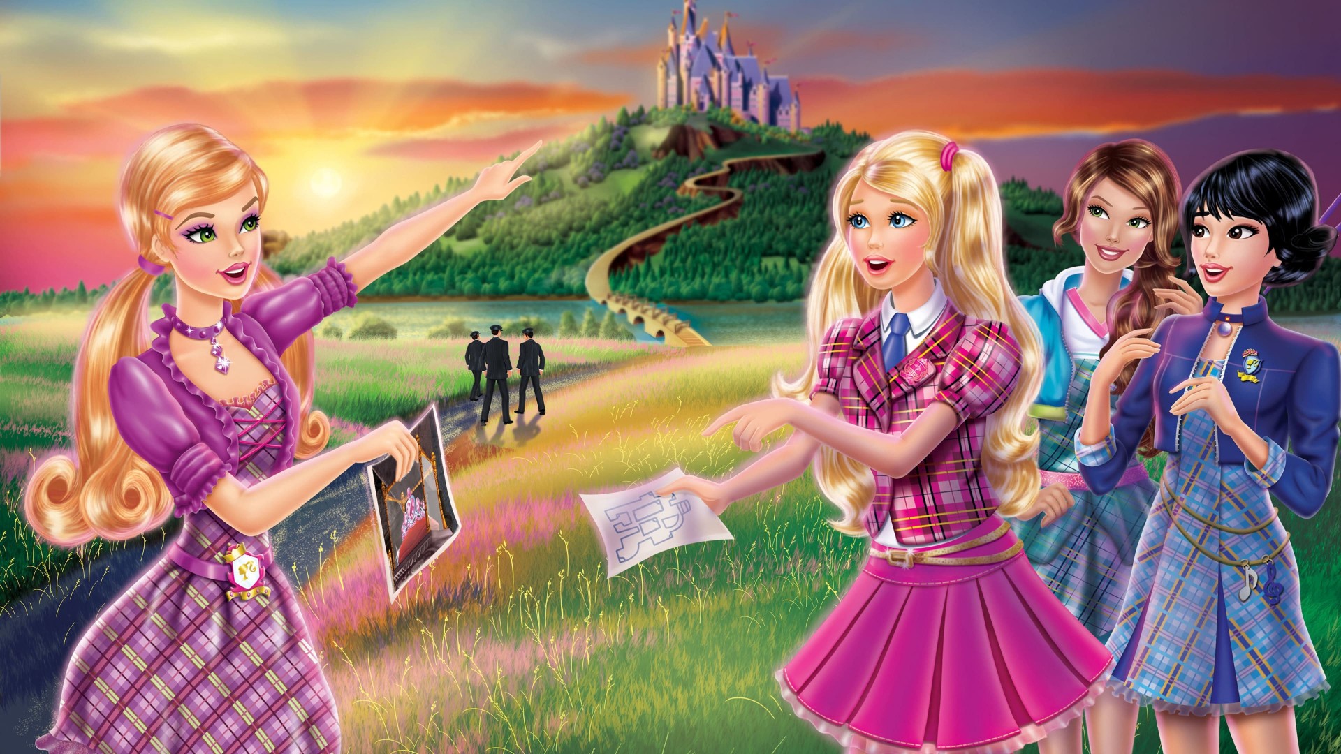 دانلود انیمیشن Barbie: Princess Charm School 2011