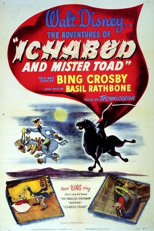 دانلود انیمیشن The Adventures of Ichabod and Mr. Toad 1949